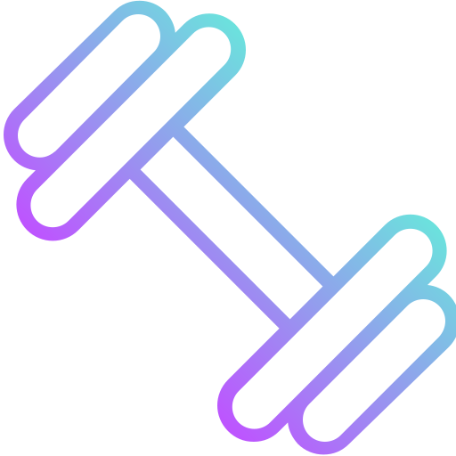 Dumbbell free icon