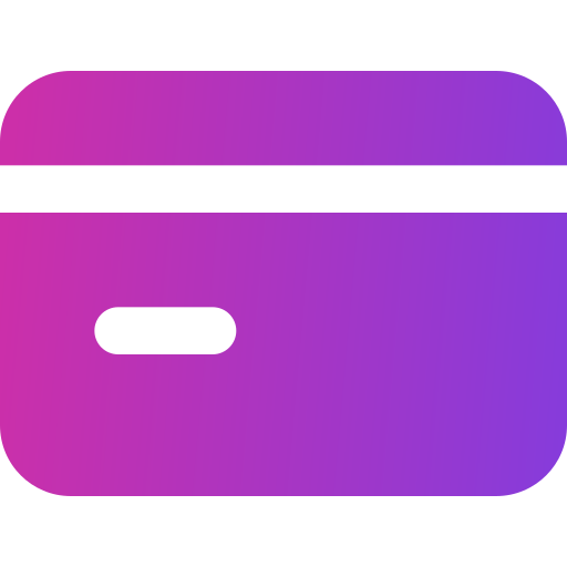 Credit card Generic Flat Gradient icon