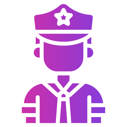 policía icono gratis