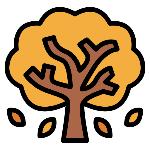 Árvore de outono grátis ícone
