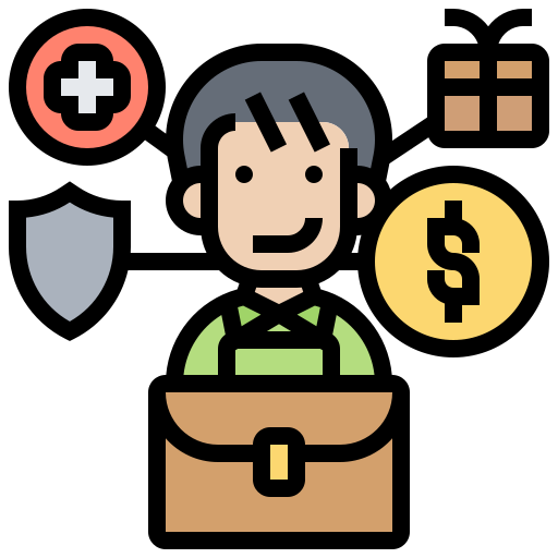 Employee Meticulous Lineal Color Icon