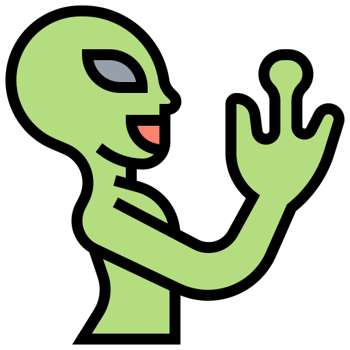 extraterrestre icono gratis