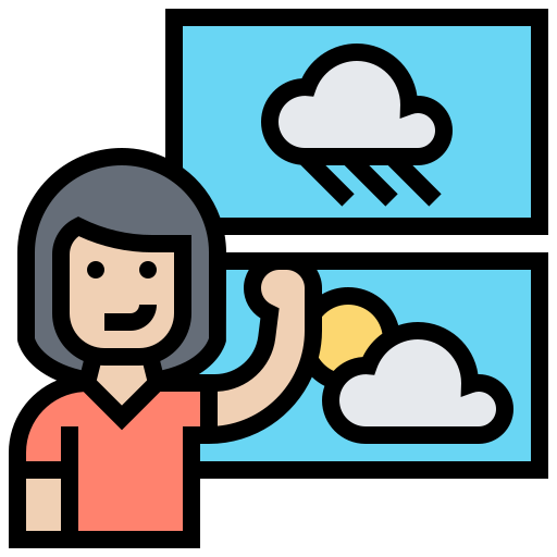 meteorología icono gratis