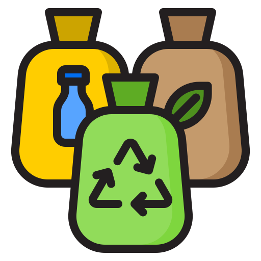 bolsa de reciclaje icono gratis