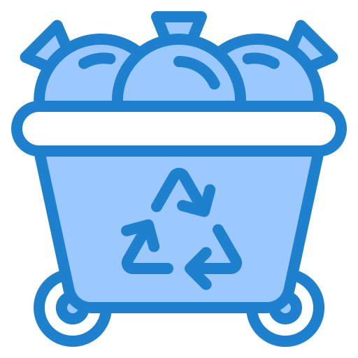 contenedor de basura icono gratis