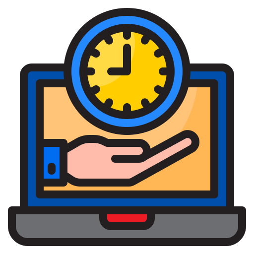 Clock free icon Clock free icon