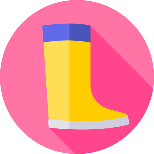 botas de lluvia icono gratis