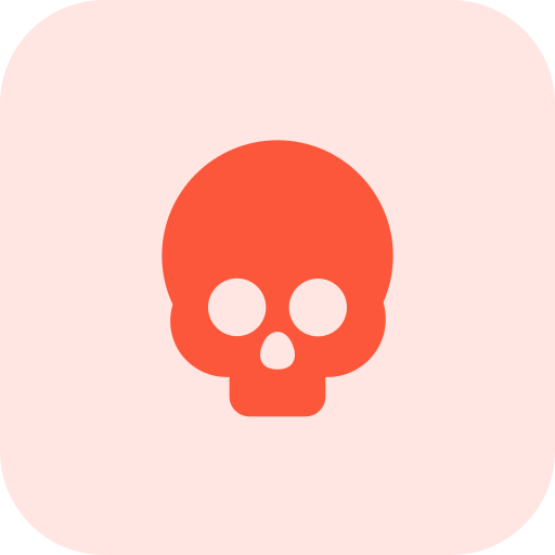Skull free icon