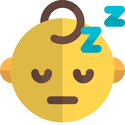 dormido icono gratis