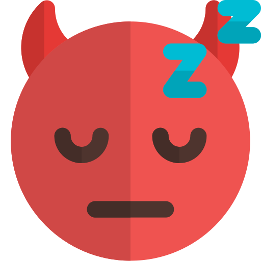 dormido icono gratis