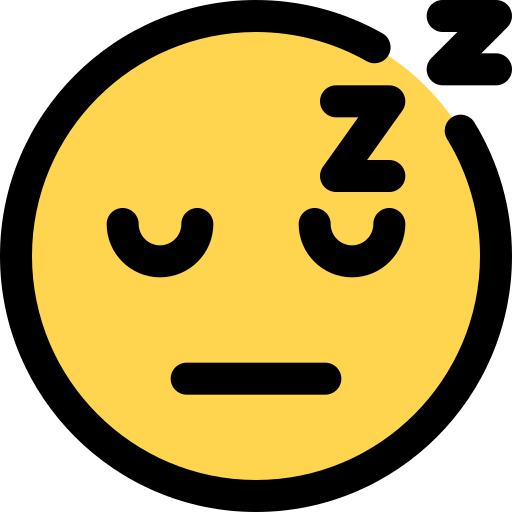 dormido icono gratis