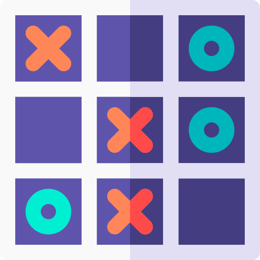 tic tac toe icono gratis