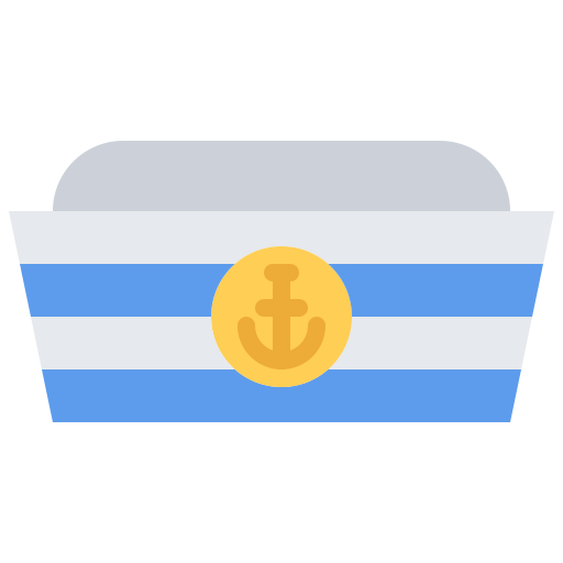 Sailor hat free icon Sailor hat free icon