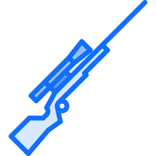 rifle de francotirador icono gratis