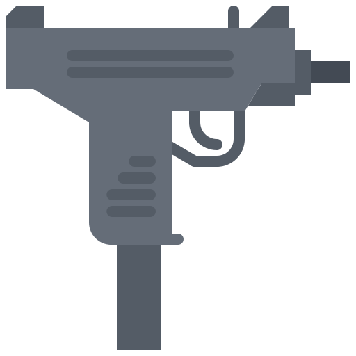 Submachine gun free icon Submachine gun free icon
