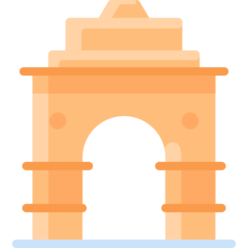 puerta de la india icono gratis