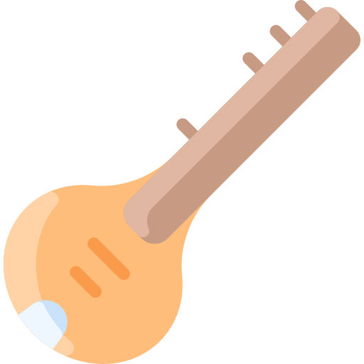 sitar icono gratis