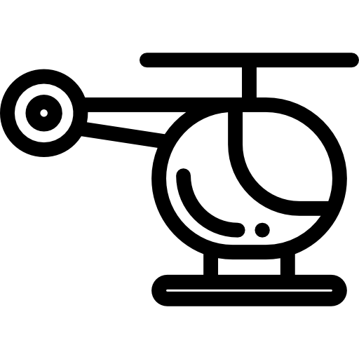 helicóptero icono gratis