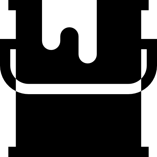 Paint bucket free icon