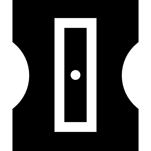 sacapuntas icono gratis