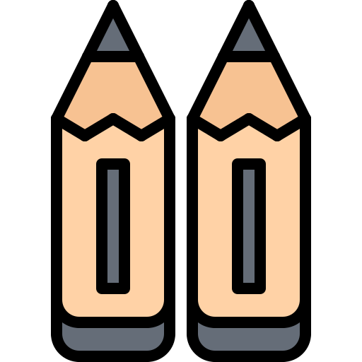 Pencils Coloring Color icon