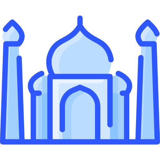 taj mahal icono gratis