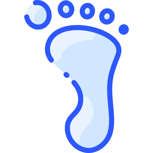 fußabdruck kostenlos Icon fußabdruck kostenlos Icon