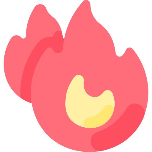 Fire free icon Fire free icon