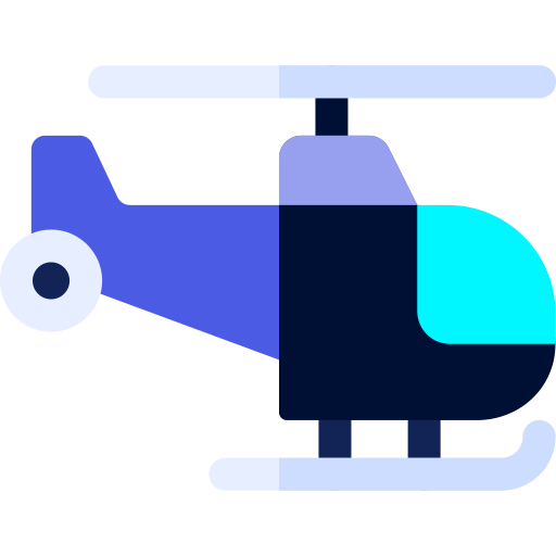 helicóptero icono gratis