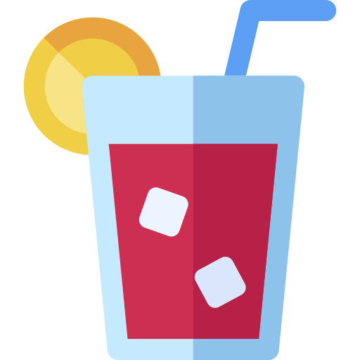 Cocktail Basic Rounded Flat icon