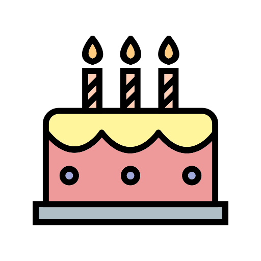 gâteau d'anniversaire Icône gratuit gâteau d'anniversaire Icône gratuit