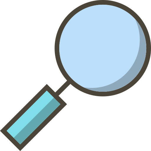 Magnifying glass Generic Outline Color icon