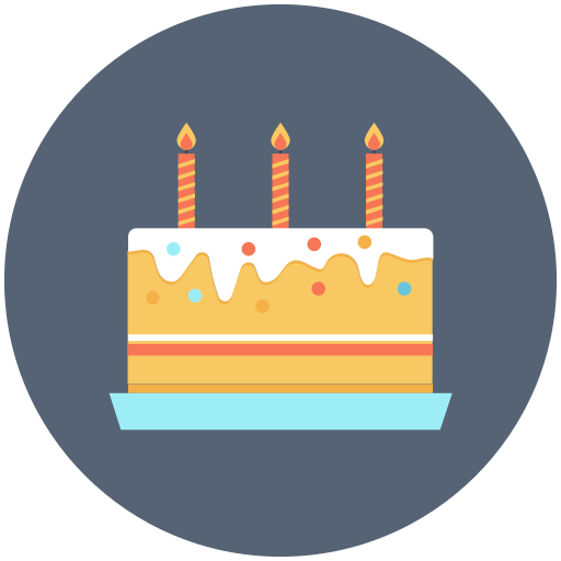 gâteau d'anniversaire Icône gratuit gâteau d'anniversaire Icône gratuit