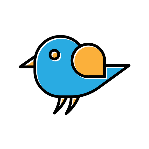 pájaro icono gratis