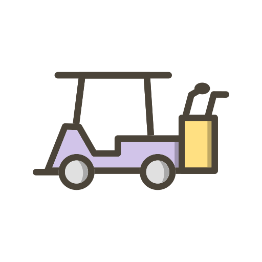 Golf cart free icon
