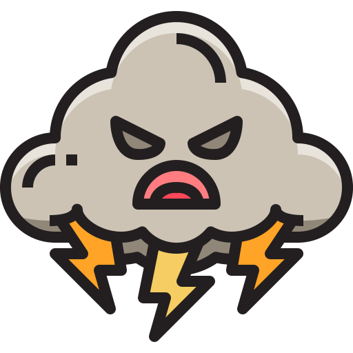 tormenta icono gratis