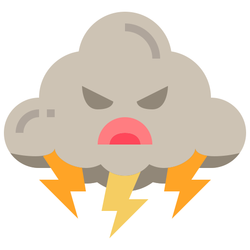 tormenta icono gratis