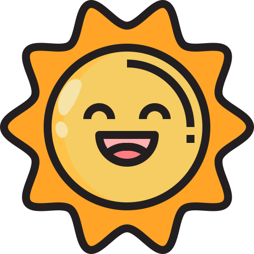 Sun free icon