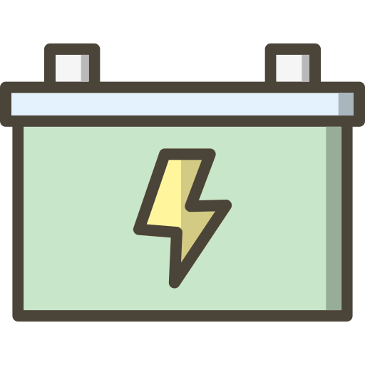 Battery Generic Outline Color icon