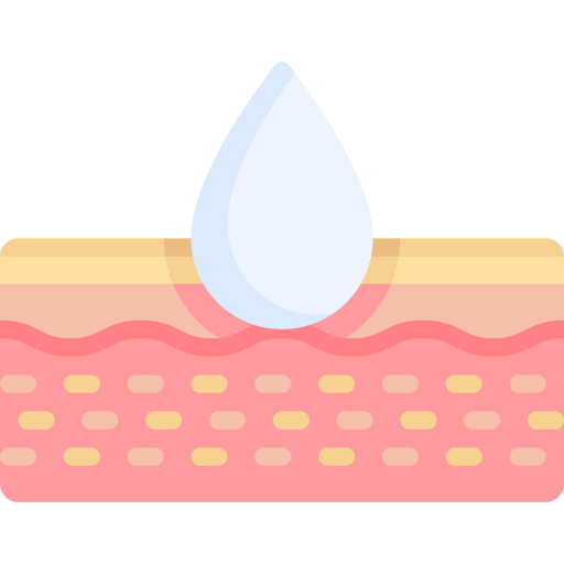 Moisturizing Special Flat icon