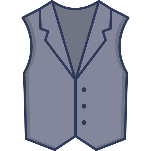 Waistcoat - free icon