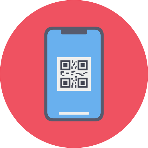 qr-code-dinosoft-circular-icon