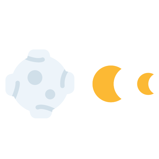 Moon phase free icon Moon phase free icon