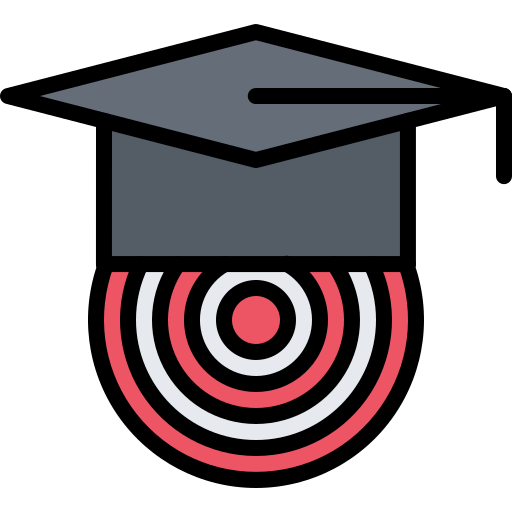 graduación icono gratis