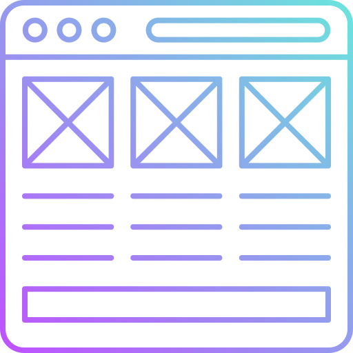 Wireframe free icon