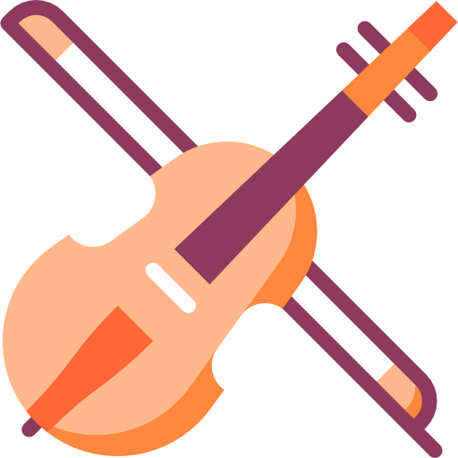 violín icono gratis