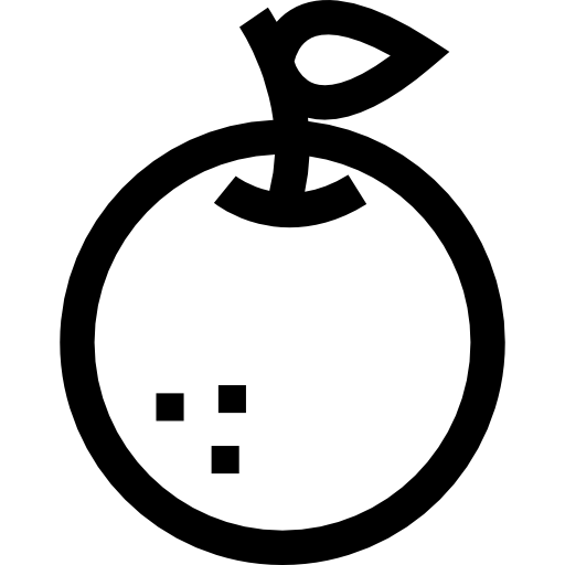 laranja grátis ícone