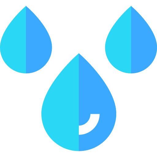 gotas de agua icono gratis