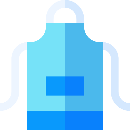 Apron Basic Straight Flat icon