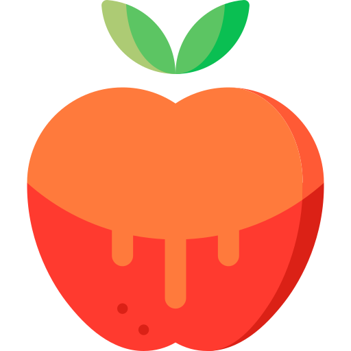 karamellisierter apfel kostenlos Icon karamellisierter apfel kostenlos Icon
